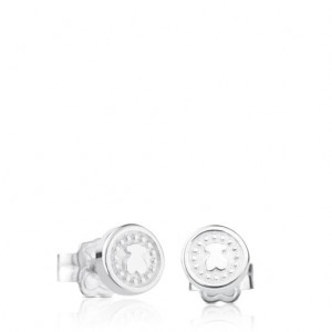 Tous Aura Small Women's Earrings Silver | VQS651429 | Usa