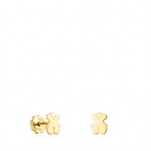 Tous Baby Tous Small Women's Earrings 18k Gold | YBT397125 | Usa