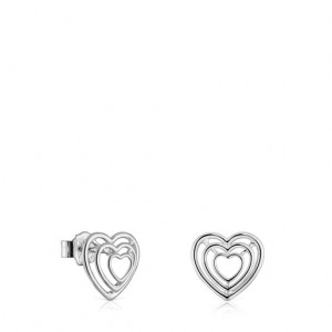 Tous Bickie Small Women's Earrings Silver | TXN490268 | Usa