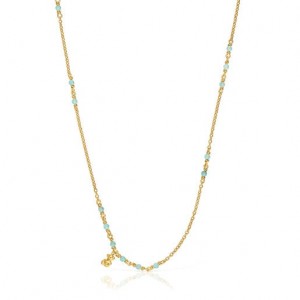 Tous Bold Bear Short Women's Necklaces 18k Gold | PCQ026437 | Usa