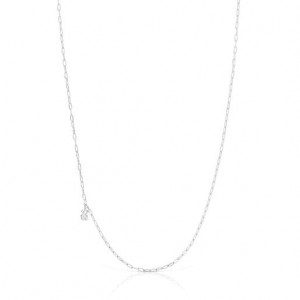 Tous Bold Bear Short Women's Necklaces Silver | ZHF387260 | Usa