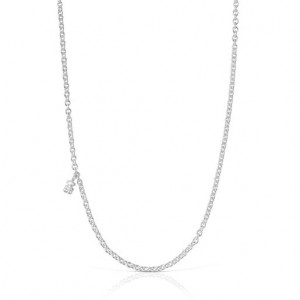 Tous Bold Bear Short Women's Necklaces Silver | ONW139274 | Usa