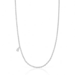 Tous Bold Bear Short Women's Necklaces Silver | EOB241039 | Usa