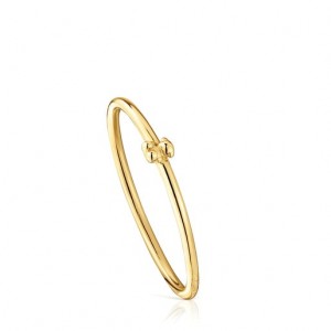 Tous Bold Bear Small Women's Rings 18k Gold | BAM720649 | Usa