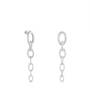 Tous Calin Long Women's Earrings Silver | VZH891627 | Usa