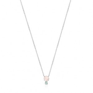 Tous Color Short Women's Necklaces Silver | LFN463925 | Usa