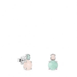 Tous Color Small Women's Earrings Silver | HAP654071 | Usa