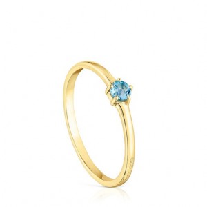 Tous Cool Joy Small Women's Rings 18k Gold | RNS586297 | Usa