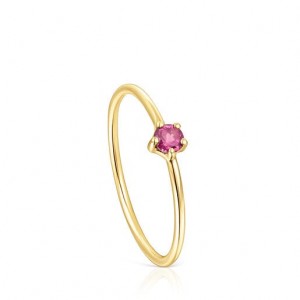 Tous Cool Joy Small Women's Rings 18k Gold | XBZ729104 | Usa