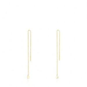 Tous Cool Joy Women's Earrings 18k Gold | MEN823715 | Usa