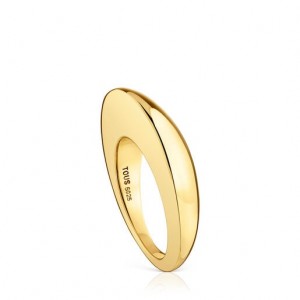 Tous Dybe Medium Women's Rings 18k Gold | FIK723895 | Usa