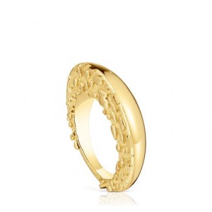 Tous Dybe Medium Women's Rings 18k Gold | WSB946012 | Usa