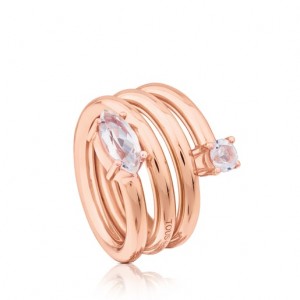 Tous Eklat Women's Rings 18k Gold | SGL724918 | Usa