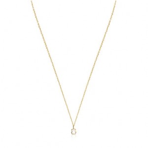 Tous Glory Short Women's Necklaces 18k Gold | YSD542801 | Usa