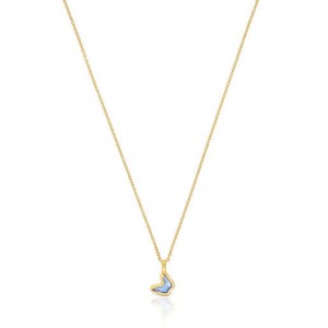 Tous Gregal Short Women's Necklaces 18k Gold | QNM597403 | Usa