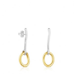 Tous Hav Long Women's Earrings 18k Gold | DLS013472 | Usa