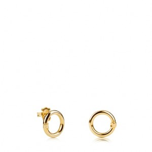 Tous Hold Small Women's Earrings 18k Gold | EQV891265 | Usa