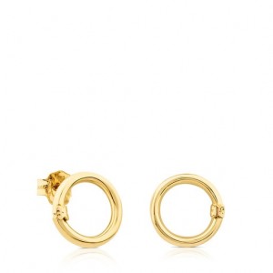 Tous Hold Women's Earrings 18k Gold | LHQ720836 | Usa