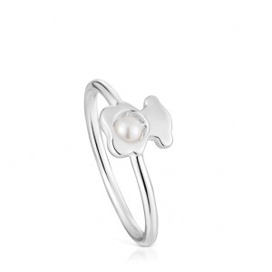 Tous I-bear Small Women's Rings Silver | DBT865927 | Usa