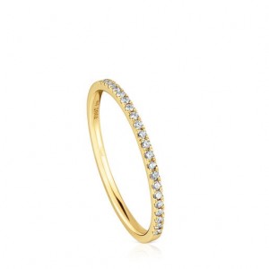 Tous Les Classiques Diamond Women's Rings 18k Gold | BWI852679 | Usa