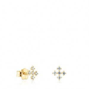 Tous Les Classiques Small Women's Earrings 18k Gold | TSH318769 | Usa