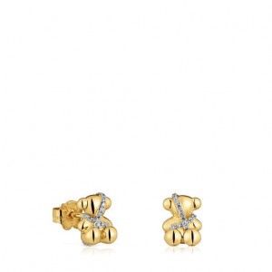 Tous Lligat Small Women's Earrings 18k Gold | SIX294718 | Usa