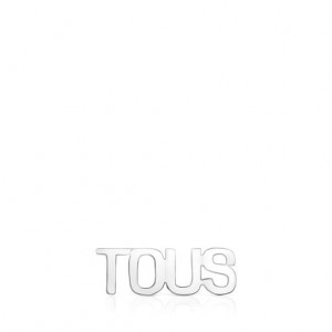 Tous Logo Small Women's Earrings Silver | JNU432981 | Usa