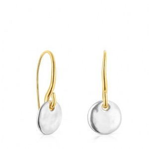 Tous Luah Long Women's Earrings 18k Gold | AIB176324 | Usa