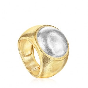 Tous Luah Medium Women's Rings 18k Gold | BRP724819 | Usa