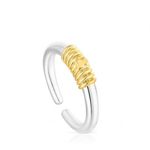 Tous Lure Open Women's Rings 18k Gold | NYB182549 | Usa