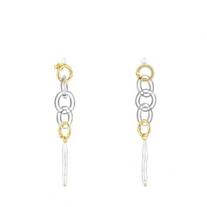 Tous Luz Women's Earrings 18k Gold | AIN437251 | Usa