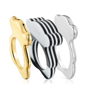 Tous My Other Half Large Women's Rings 18k Gold | NBY078269 | Usa