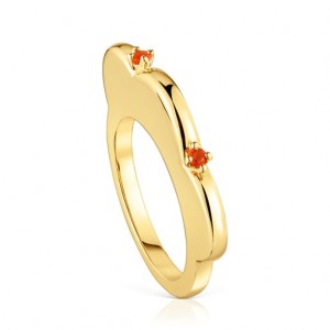 Tous My Other Half Large Women's Rings 18k Gold | MHU761508 | Usa