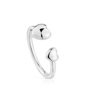 Tous My Other Half Open Women's Rings Silver | WUE591274 | Usa