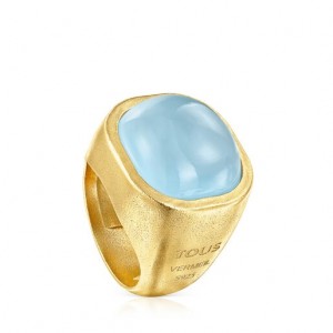 Tous Nattfall Medium Women's Rings 18k Gold | XAO086731 | Usa