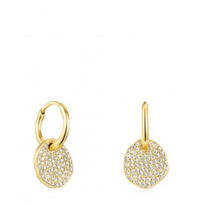 Tous Nenufar Women's Earrings 18k Gold | DMR829714 | Usa