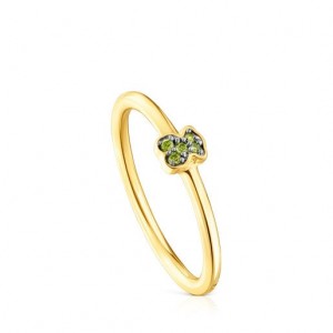 Tous New Motif Small Women's Rings 18k Gold | JBM012985 | Usa