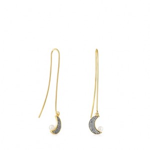 Tous Nocturne Long Women's Earrings 18k Gold | IKL902578 | Usa