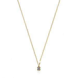 Tous Nocturne Short Women's Necklaces 18k Gold | USP305261 | Usa