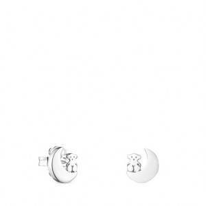 Tous Nocturne Small Women's Earrings Silver | ZSO821536 | Usa