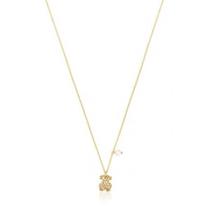 Tous Oceaan Short Women's Necklaces 18k Gold | EPW417925 | Usa