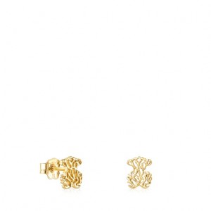 Tous Oceaan Small Women's Earrings 18k Gold | CEX783405 | Usa