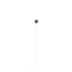 Tous Plump Individual Women's Earrings 18k Gold | WQV236570 | Usa