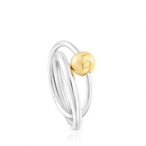 Tous Plump Medium Women's Rings 18k Gold | XWD324615 | Usa