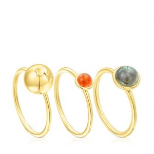 Tous Plump Small Women's Rings 18k Gold | JXT083147 | Usa