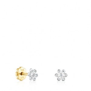 Tous Puppies Small Women's Earrings 18k Gold | OGS279834 | Usa