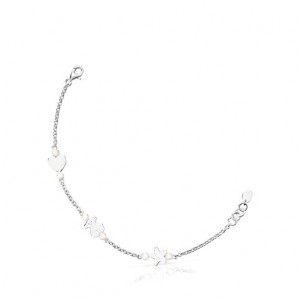 Tous Real Sisy Pearl Women's Bracelets Silver | LQA951084 | Usa