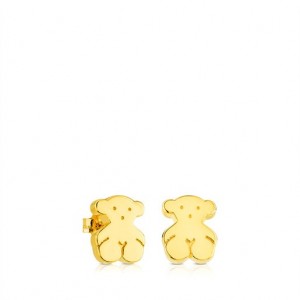 Tous Sweet Dolls Small Women's Earrings 18k Gold | ZRU641902 | Usa