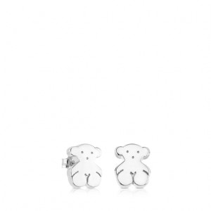 Tous Sweet Dolls Small Women's Earrings Silver | TWH820613 | Usa