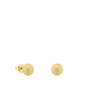 Tous Sylvan Small Women's Earrings 18k Gold | ZLF453891 | Usa